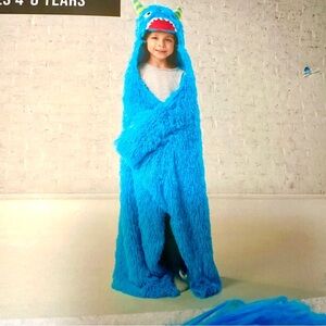 Blue Monster Kids Costume by
